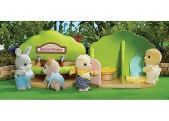 sylvanian families nursery bathroom set