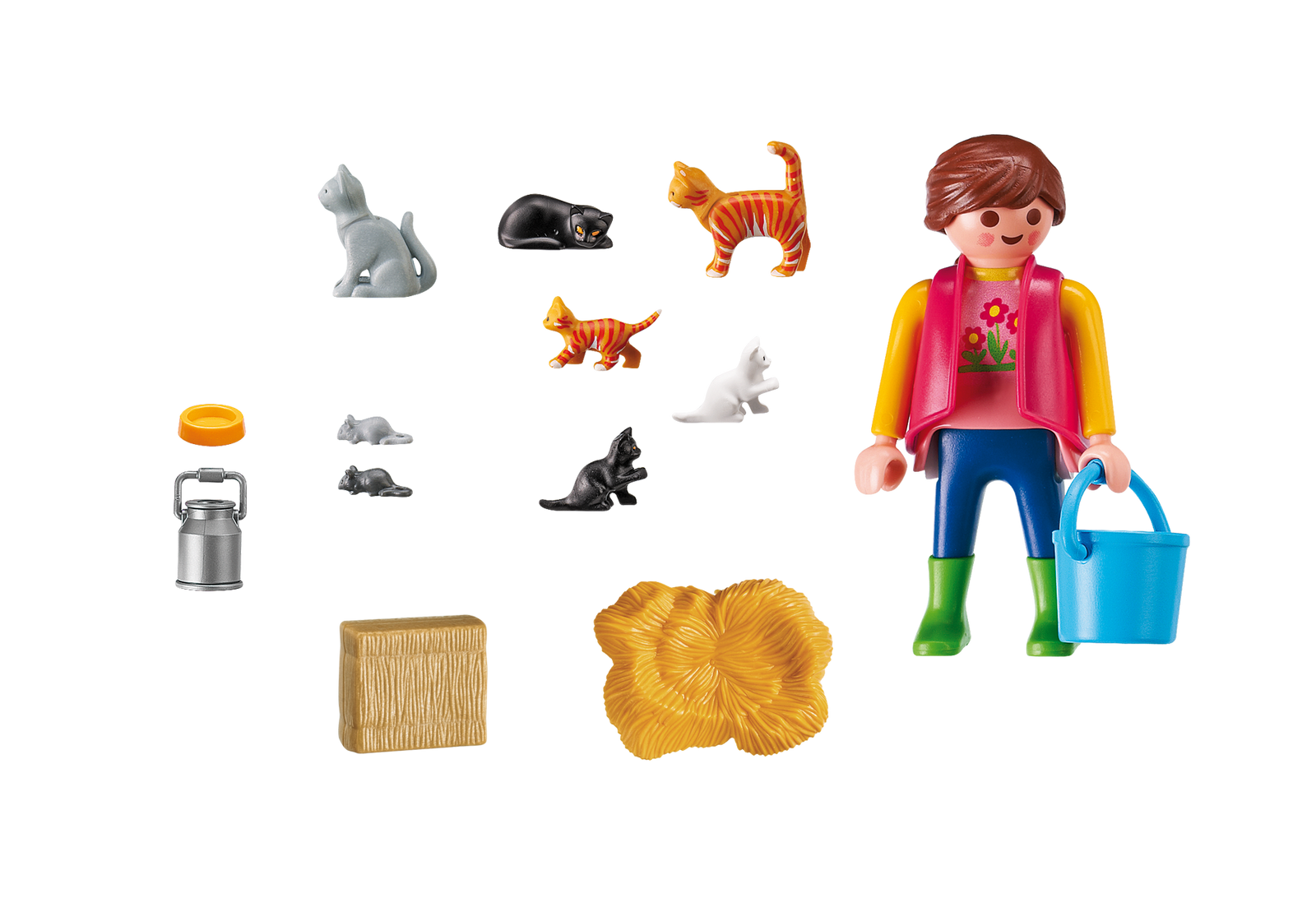 Playmobil Woman with Cat Family 6139 | eBay