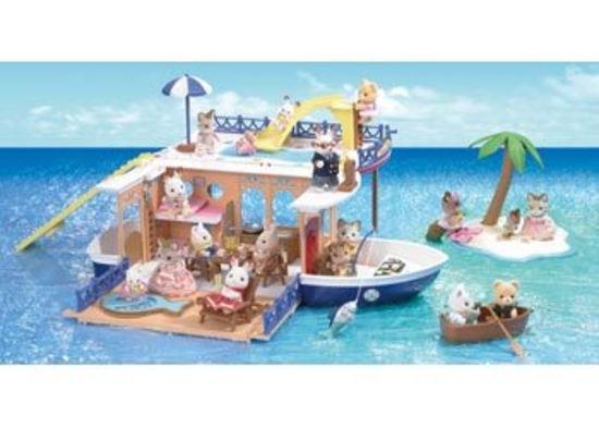 sylvanian families boathouse