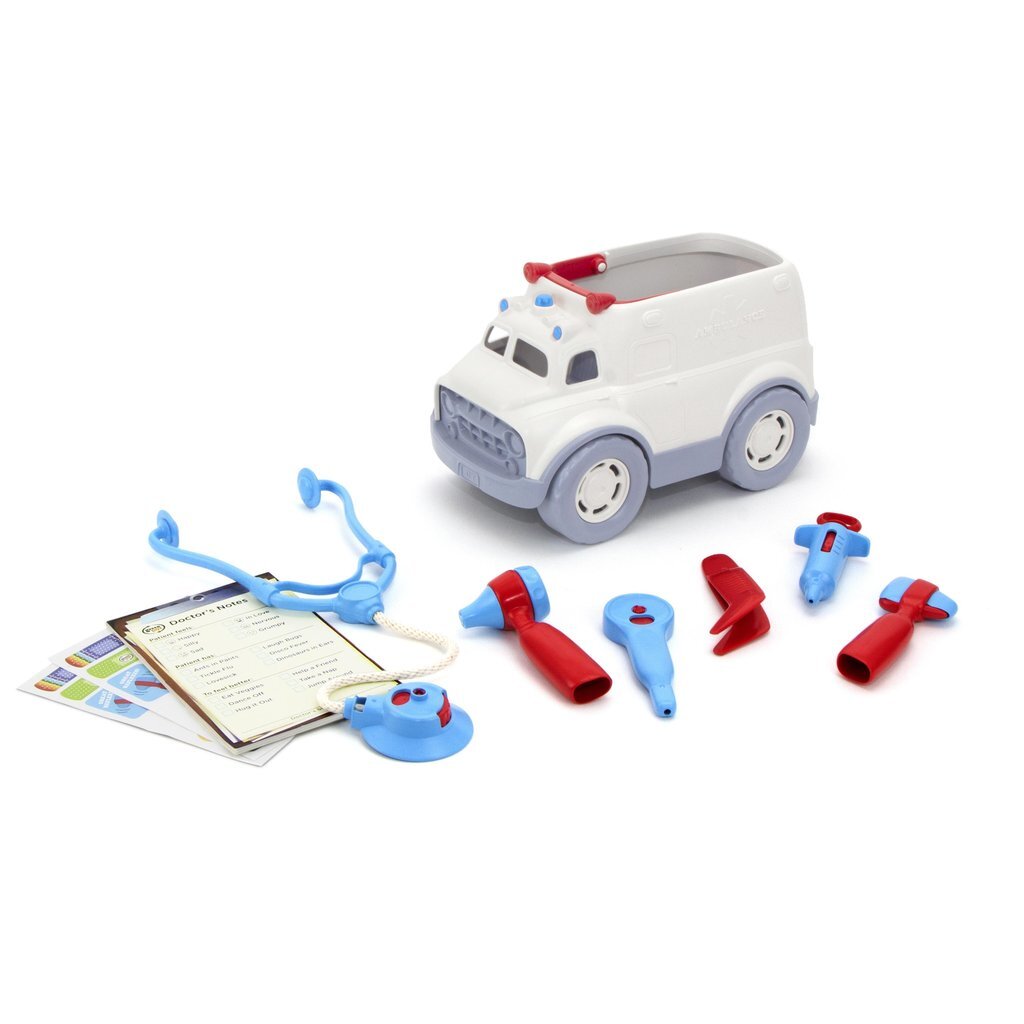 green toys ambulance kit