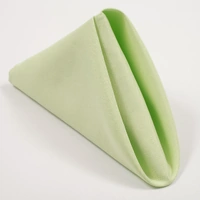 Wedding & Event Linen - Quality Polyester Napkins 50cm - Apple Mint