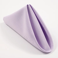 Wedding & Event Linen - Quality Polyester Napkins 50cm - Lavender