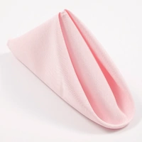 Wedding & Event Linen - Quality Polyester Napkins 50cm - Light Pink