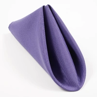 Wedding & Event Linen - Quality Polyester Napkins 50cm - Purple