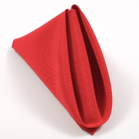 Wedding & Event Linen - Quality Polyester Napkins 50cm - Red