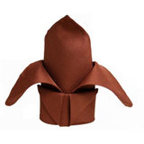 Wedding & Event Linen - Quality Polyester Napkins 50cm - Chocolate 