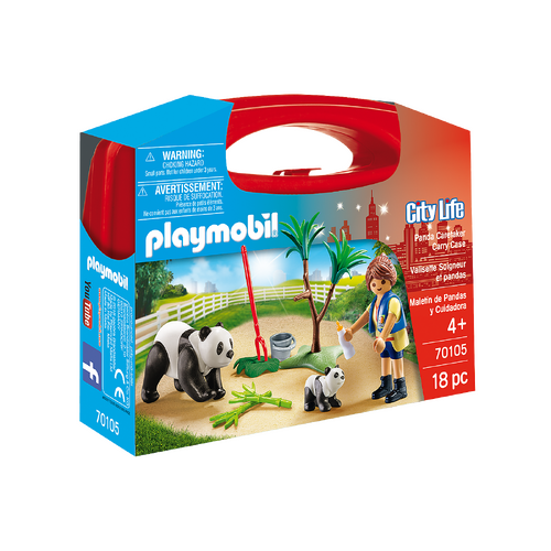 Playmobil - Panda Caretaker Carry Case