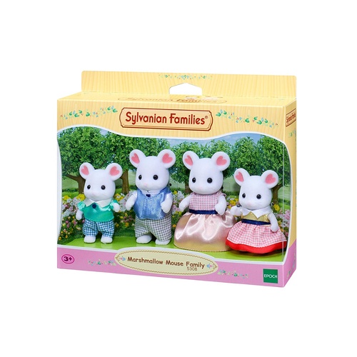 Sylvanian Families Marshmallow Mouse Family SF5308