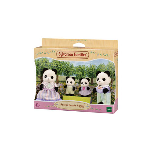 Sylvanian Families Pookie Panda Family SF5529