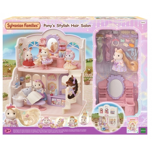 Sylvanian Families Pony's Stylish Hair Salon SF5642